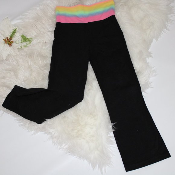 George Girl Black leggings soft pants Rainbow WB - Picture 5 of 6